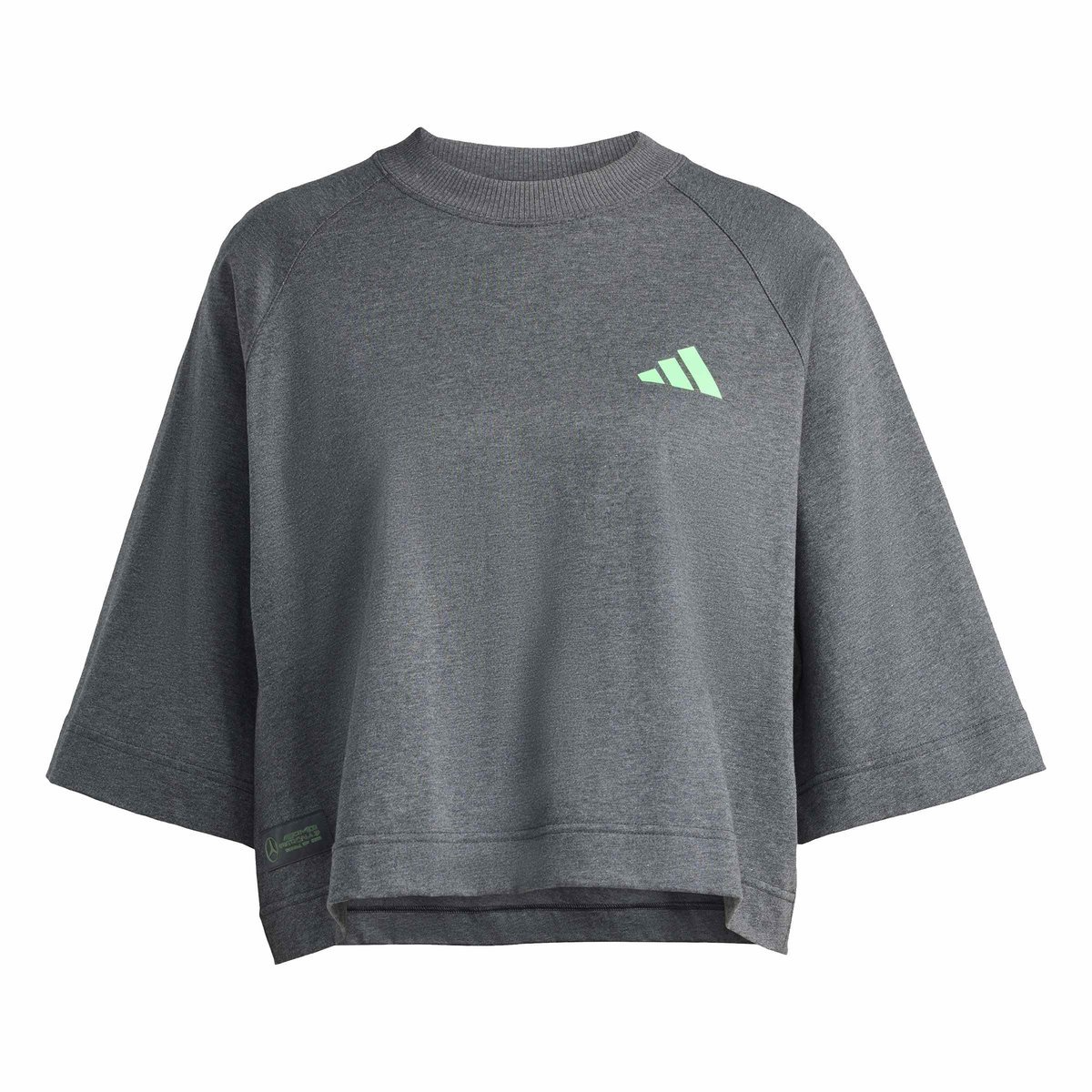 Koszulka Top Adidas Mercedes AMG Petronas F1 Ciemnoszara XXS