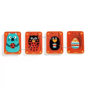 Drewniane Puzzle Układanka Max&Co Djeco - Puzzle - miniaturka - grafika 1