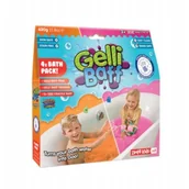 Pozostałe akcesoria do kąpieli i SPA - ZIMPLI KIDS Gelli Baff Magiczny proszek do kąpieli różowy/pomarańczowy, 620g - miniaturka - grafika 1