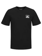 Koszulki męskie - Jack & Jones Koszulka w kolorze czarnym - miniaturka - grafika 1
