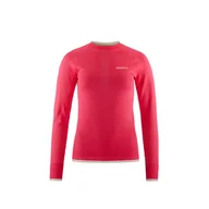 Koszulki sportowe damskie - Damska Bluzka termoaktywna CRAFT ADV WARM INTENSITY LS W 1912644-444905 – Różowy - miniaturka - grafika 1