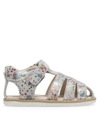 Buty dla dziewczynek - Lasocki Kids Sandały BOB CI12-BOB-02(II)DZ Srebrny - miniaturka - grafika 1