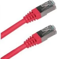 Kable miedziane - Lynx CS CS Patch kabel Cat6A S-FTP 5m červený PK-SFTP6A-050-RED - miniaturka - grafika 1