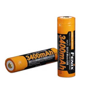 Fenix - Akumulator Li-ion 18650 3400mAh 3,6V - USB - ARB-L18U-3400 - Latarki - akcesoria - miniaturka - grafika 2