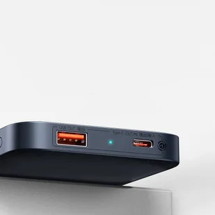 Baseus power bank 10000 mAh 20 W (Power Delivery / Quick Charge) magnetyczna bezprzewodowa ładowarka Qi 10 W (kompatybilna z MagSafe do iPhone) niebieski (PPMT-03) - Ładowarki do telefonów - miniaturka - grafika 13