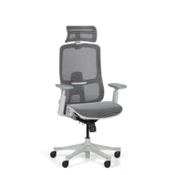 Fotele i krzesła biurowe - Krzesło biurowe SIA, szare - miniaturka - grafika 1