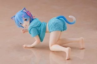 Figurka Re:Zero Desktop Cute - Rem (Cat Roomwear Ver.) - Figurki dla dzieci - miniaturka - grafika 1