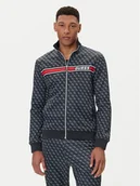 Bluzy męskie - Guess Bluza Z2BQ06 K7122 Granatowy Regular Fit - miniaturka - grafika 1