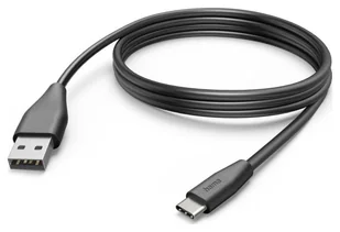 Hama USB-A - USB-C, 3m, czarny - Kable USB - miniaturka - grafika 1