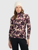 Pozostała odzież narciarska - Bielizna termiczna polarowa (góra) damska 4F 4FRAW25UFLEF094-91A Wielokolorowy XS - miniaturka - grafika 1