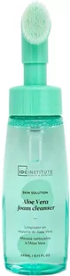 Penka do mycia twarzy Idc Institute Aloe Vera Foam Cleanser 240 ml (8436591929840) - Kosmetyki do mycia twarzy - miniaturka - grafika 1