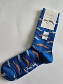 Skarpetki damskie - Kolorowe skarpety Happy Socks unisex rozmiar 41-46 (3495) - miniaturka - grafika 1