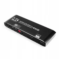 Kable - Matrix HDMI 4/2 Spacetronik SPH-M422 4K@60Hz - miniaturka - grafika 1