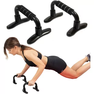 Uchwyty Push Up Bars Eb Fit - Poręcze i drążki do podciągania - miniaturka - grafika 1