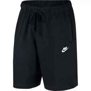 Spodenki męskie - Nike, Spodenki męskie, Sportswear Club Fleece BV2772 010, czarny, rozmiar L - grafika 1