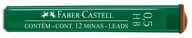 Ołówki - Faber-Castell Wkład grafitowy FABER-CASTELL 0,5mm HB AB624FBC - miniaturka - grafika 1
