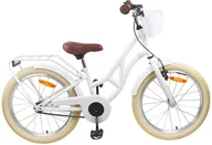 Rowery - vidaXL Rower Dziecięcy 20 Cali 6-11 Biały - miniaturka - grafika 1