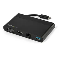 Stacje dokujące i replikatory portów - StarTech DKT30CHVCM stacja dokująca Przewodowa USB 3.2 Gen 1 (3.1 Gen 1) Type-C Czarny - miniaturka - grafika 1