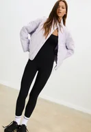 Kurtki damskie - Stradivarius Kurtka pikowana Liliowy XL - miniaturka - grafika 1