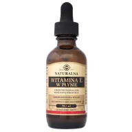 Witaminy i minerały - Solgar Naturalna witamina E w płynie 59,2 ml 3514721 - miniaturka - grafika 1