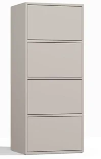 Kaszmirowa nowoczesna szafka zamykana D1-A89 - Regały - miniaturka - grafika 1