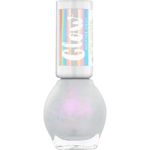 Miss Sporty Glow Glitter lakier do paznokci 10 Icy Blush 7.0 ml - Lakiery do paznokci - miniaturka - grafika 1