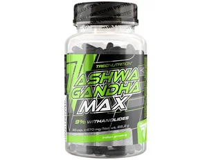 Trec Ashwagandha Max 60caps - Witaminy i minerały dla sportowców - miniaturka - grafika 2