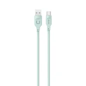 Kable - USAMS Kabel USB-C PD Fast Charging 1,2m 6A Lithe Series zielony/green SJ568USB04 (US-SJ568) - miniaturka - grafika 1