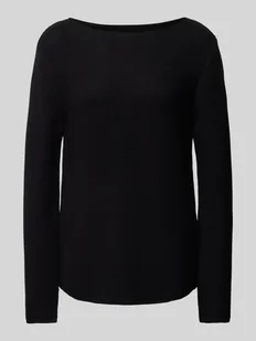 Sweter o kroju regular fit z dzianiny z bawełny - Swetry damskie - miniaturka - grafika 1