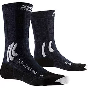 X-socks Trek X Merino skarpety, niebieski, 39-41 - Skarpetki damskie - miniaturka - grafika 1