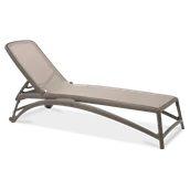 Leżaki ogrodowe - DKWADRAT Leżak Atlantico beżowy 209452 - miniaturka - grafika 1