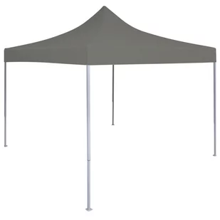 vidaXL Rozkładany namiot imprezowy 3 x 3 m, antracytowy - Pawilony ogrodowe - miniaturka - grafika 1