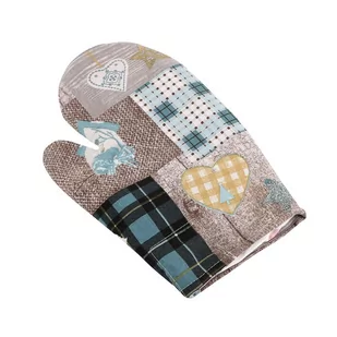 Bellatex Rękawica kuchenna Świąteczny czas, 28 x 18 cm - Fartuchy i rękawice kuchenne - miniaturka - grafika 1