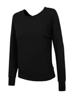 Bluzy damskie - 4F Bluza w kolorze czarnym - miniaturka - grafika 1