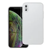 Etui i futerały do telefonów - Roar Futerał Matte Glass Case do iPhone XS stalowy - miniaturka - grafika 1