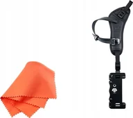 Paski, szelki, uprzęże foto - JJC Pasek nadgarstkowy / Grip JJC HS-PRO1P Czarny z podstawką na aparat - miniaturka - grafika 1