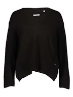 Swetry damskie - Pepe Jeans Sweter w kolorze czarnym - miniaturka - grafika 1