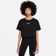 Koszulki i topy damskie - Nike Damska koszulka NSW Crop PRNT - miniaturka - grafika 1