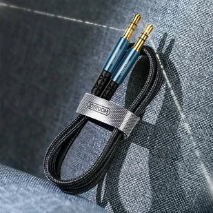 Joyroom kabel audio stereo AUX 3,5 mm mini jack 1,5 m ciemnoniebieski (SY-15A1) - Kable USB - miniaturka - grafika 2