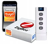 Klawisze i ramki - Pilot Przełącznik 12 Scen 4 Kanałowy Zigbee Tuya - miniaturka - grafika 1