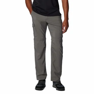 Męskie spodnie z odpinanymi nogawkami Columbia Silver Ridge Utility Convertible Pant city grey - 30 - Spodnie sportowe męskie - miniaturka - grafika 1