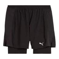 Spodnie sportowe męskie - Spodenki do biegania męskie PUMA Run Velocity 2IN1 - miniaturka - grafika 1