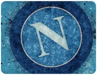 Podkładki pod mysz - PODKŁADKA POD MYSZKĘ SSC NAPOLI Z IMIENIEM 23x19CM DO LAPTOPA - miniaturka - grafika 1