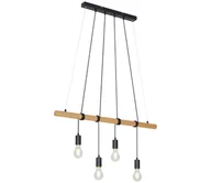 Lampy sufitowe - Briloner 4015045 - Żyrandol na lince 4xE27/25W/230V - miniaturka - grafika 1