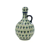 Karafki - Ceramiczna butelka kula Ceramika Bolesławiec - miniaturka - grafika 1