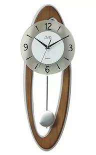 JVD Zegar ścienny z wahadłem NS18053.11 Cichy mechanizm uniwersalny 10051-uniw - Zegary - miniaturka - grafika 1