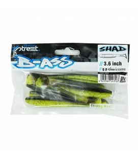 Przynęty Quantum 4Street B-Ass Shad 15Cm 7 Sztuk Quantum 4Street B-Ass Shad Gr.Pu.Chart - Przynęty - miniaturka - grafika 1