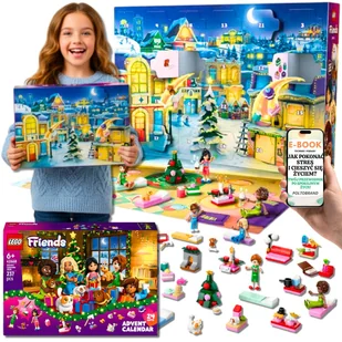 Kalendarz Adwentowy dla Dziecka Lego Friends 2025 24 Niespodzianki Prezent na Adwent Święta dla Dziewczynki Wnuczki Córki 7 8 9 10 11 12 Latki + E.. - Ozdoby bożonarodzeniowe Kalendarz Adwentowy dla Dziecka Lego Friends 2025 24 Niespodzianki Prezent na Adwent Święta dla Dziewczynki Wnuczki Córki 7 8 9 10 11 12 Latki + E.. - Ozdoby bożonarodzeniowe - miniaturka - grafika 1