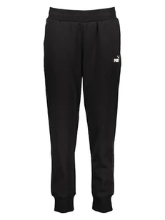 Puma Spodnie dresowe "Essentials" w kolorze czarnym - Spodnie sportowe damskie - miniaturka - grafika 1
