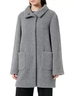 Płaszcze damskie - s.Oliver BLACK LABEL Damski płaszcz outdoorowy, szary, 36 - miniaturka - grafika 1